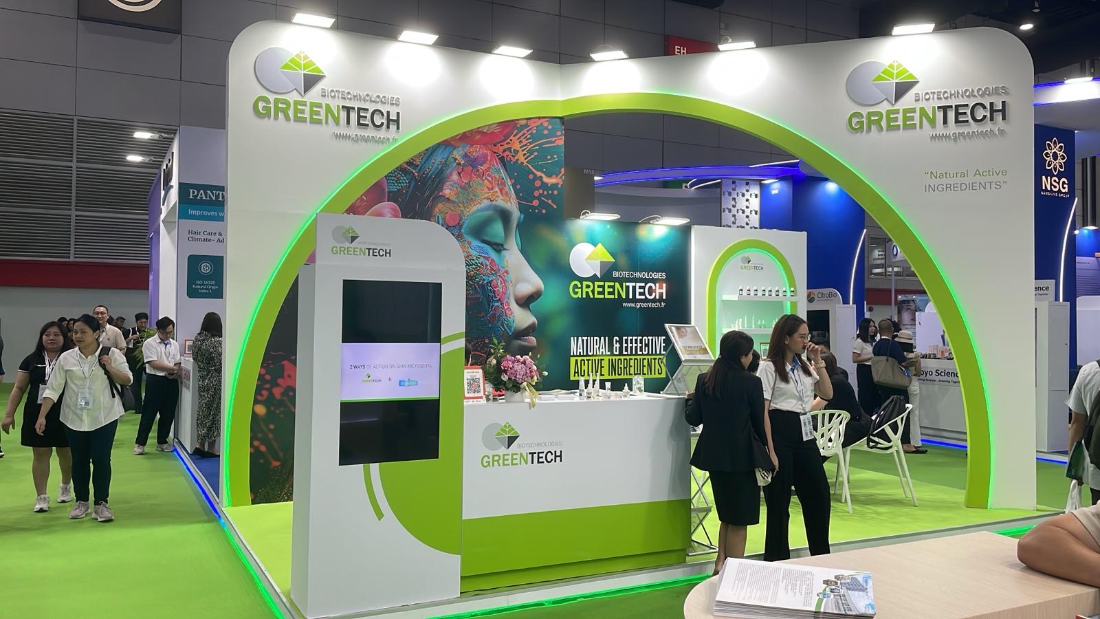 Greentech présent au In-Cosmetics Asia 2024